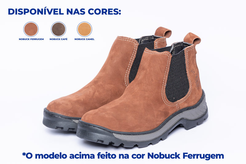 Botina 4x4 Nortão com Sola Adventure Bicolor – Resistência e Estilo para Aventura e Trabalho